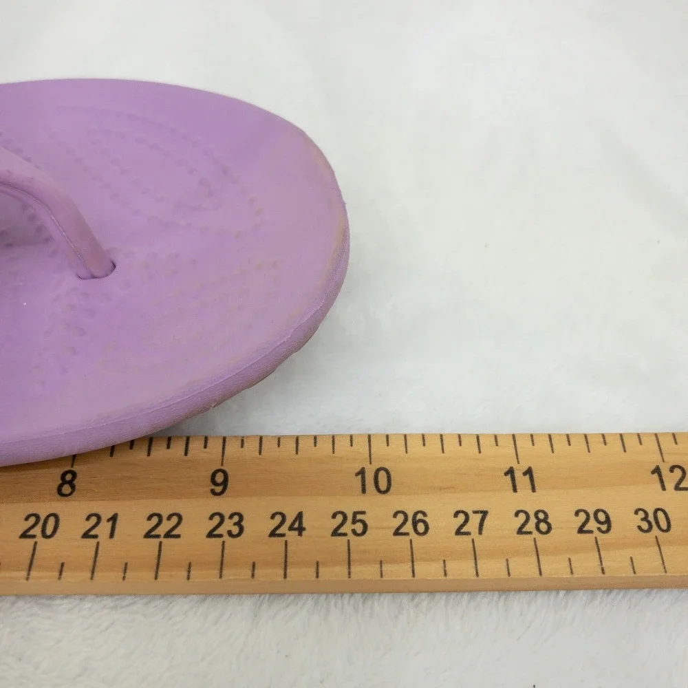 Crocs Kadee II Flip Flop Womens 7 Purple Sandal Lightweight Comfort Casual
